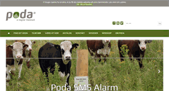 Desktop Screenshot of poda.dk